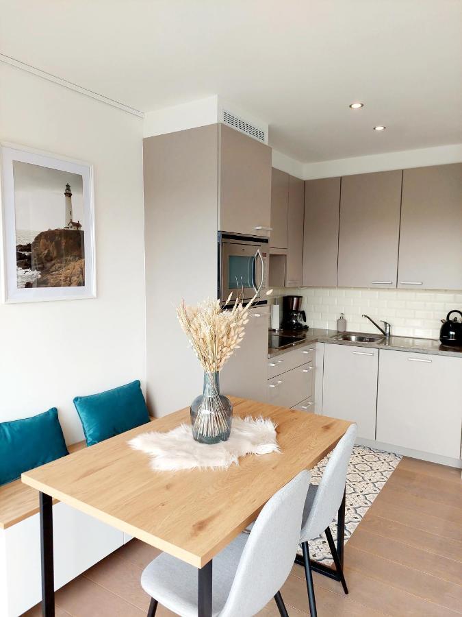 Studio 3 Bredene Met Strandcabine Экстерьер фото