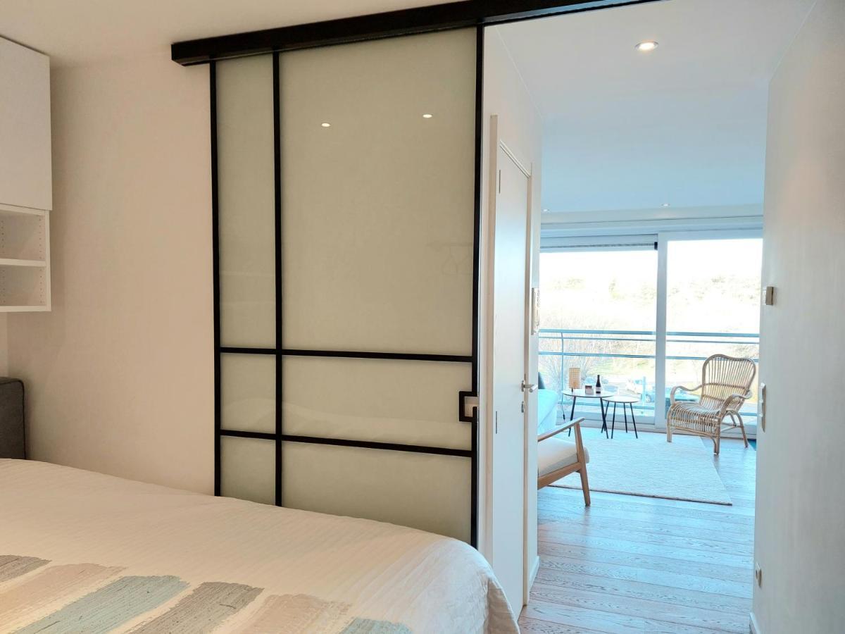 Studio 3 Bredene Met Strandcabine Экстерьер фото